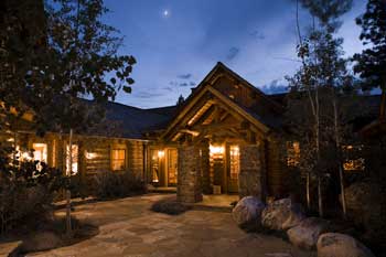 Rocky Mountain Log Home