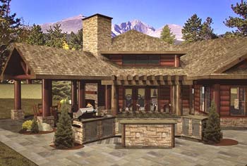 How To: Design Outdoor Living Spaces for Log Homes - LogHome.