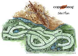 Copperleaf Site Plan | Click for Larger View