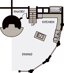 Kitchen Runner up floorplan