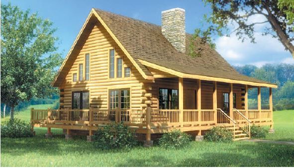 Original Lincoln Logs Attitash Exterior