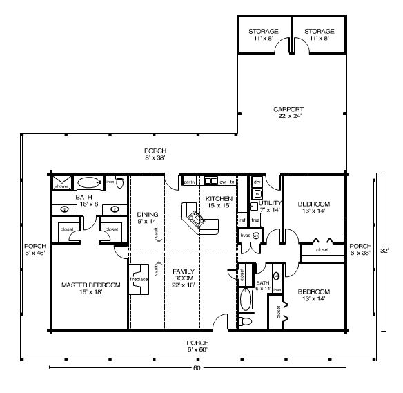 Southland Neches Floor Plan