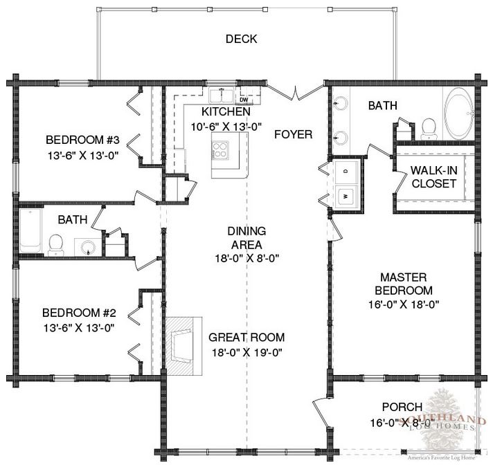 Southland Wateree I Floor Plan