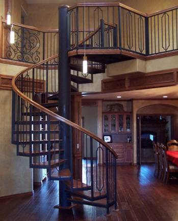 122-interior-steel-staircase-hickory-handrail-treads
