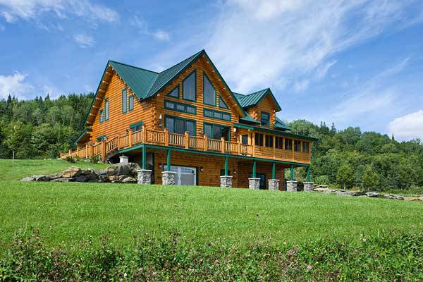 Bear Rock Log Home Plan By Coventry, Bear Rock Landscaping