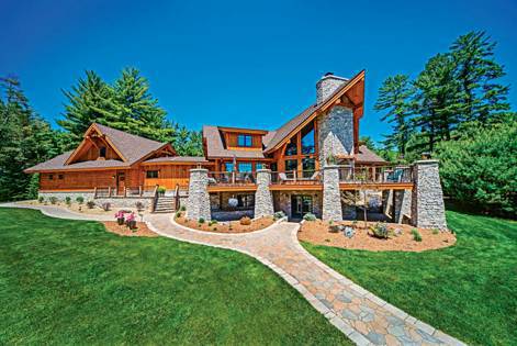 hybrid log homes