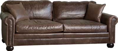 Ogden Leather Sofa