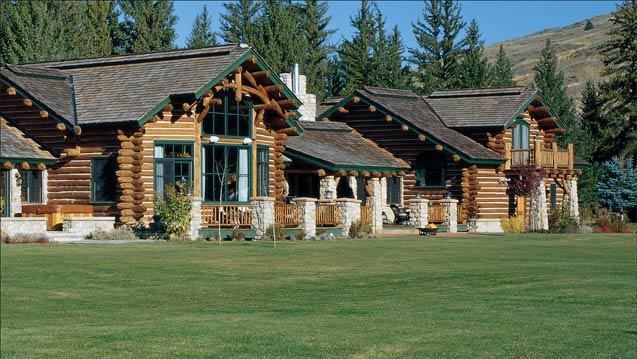 Handcrafted Log Home