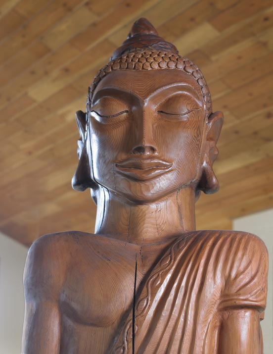 Buddha totem pole