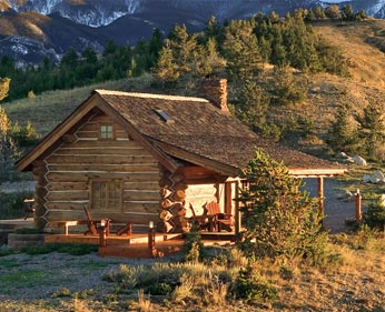 log cabin log cottage