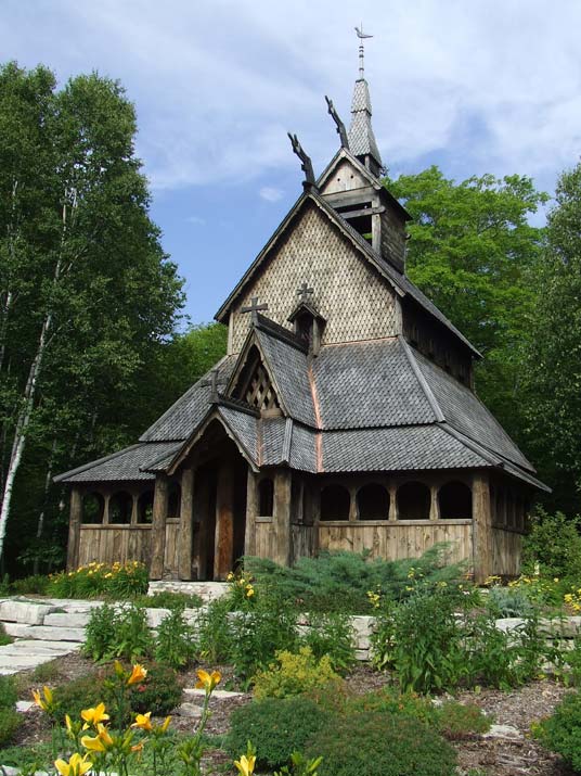 Stavkirke Church | Scandinavian Archtecture