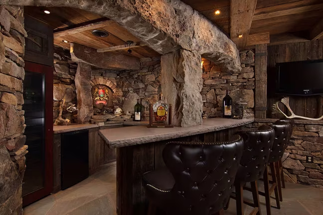 Valley View Log - Bar - Timberhaven