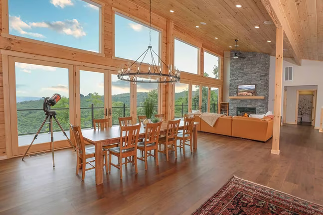 Grand Summit Log - Full Living Area 1 - Timberhaven