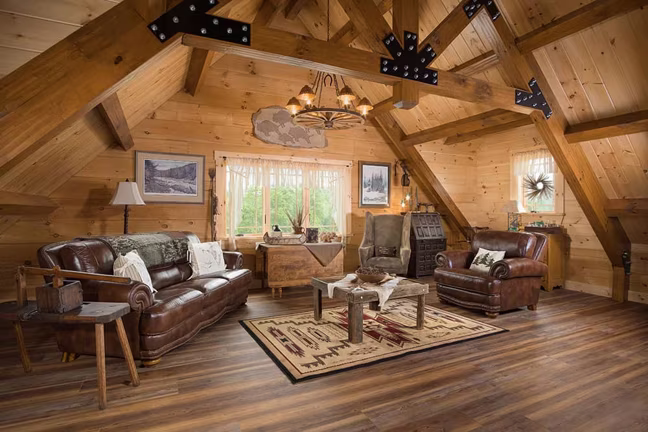 Pleasant Grove Log - Loft - Timberhaven