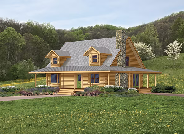 Brooke floor plan from Appalachian Log Structures Inc. Brooke floor plan from Appalachian Log Structures Inc.
