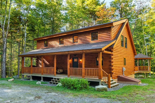 Cascade Log Home Floor Plan from Coventry Log Homes Cascade Log Home Floor Plan from Coventry Log Homes