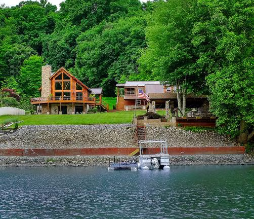 Ellwood Log Home from Coventry