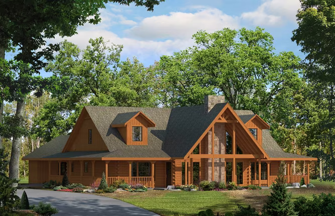 Satterwhite Woodland Exterior Satterwhite Woodland Exterior