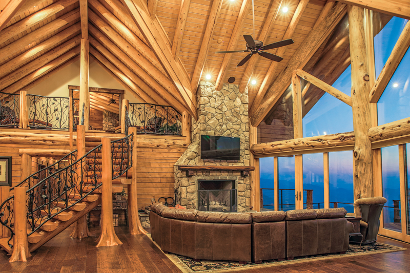 Interior Lighting Tips For Your Log Home, Log Cabin Ceiling Lights