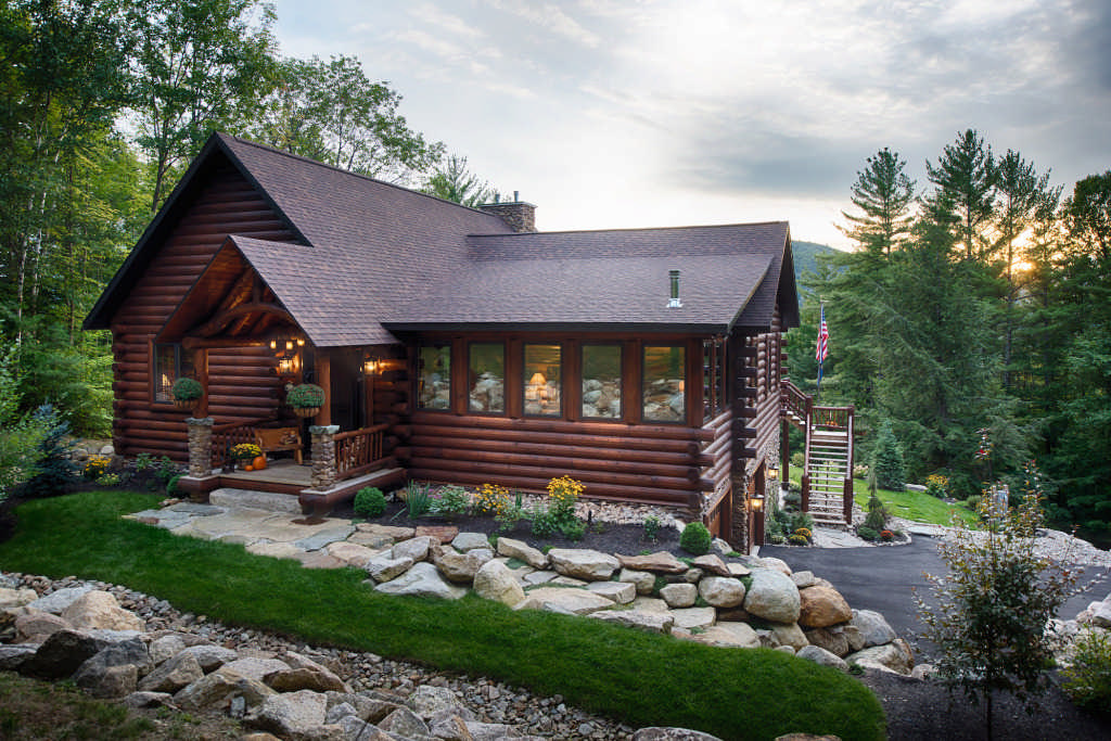 Visiting model homes is one crucial step to prepare for log home construction.