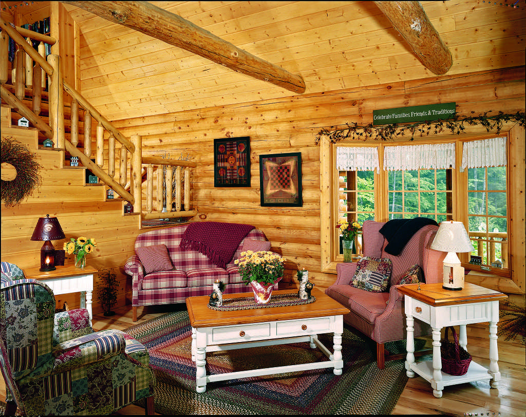 country log home furnishings