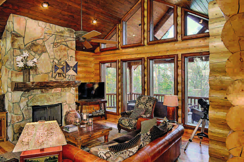 western log home furnishings
