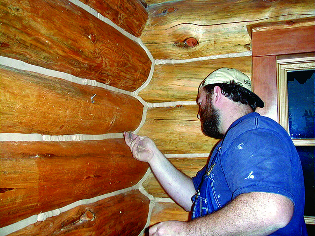 protect your log home's wood