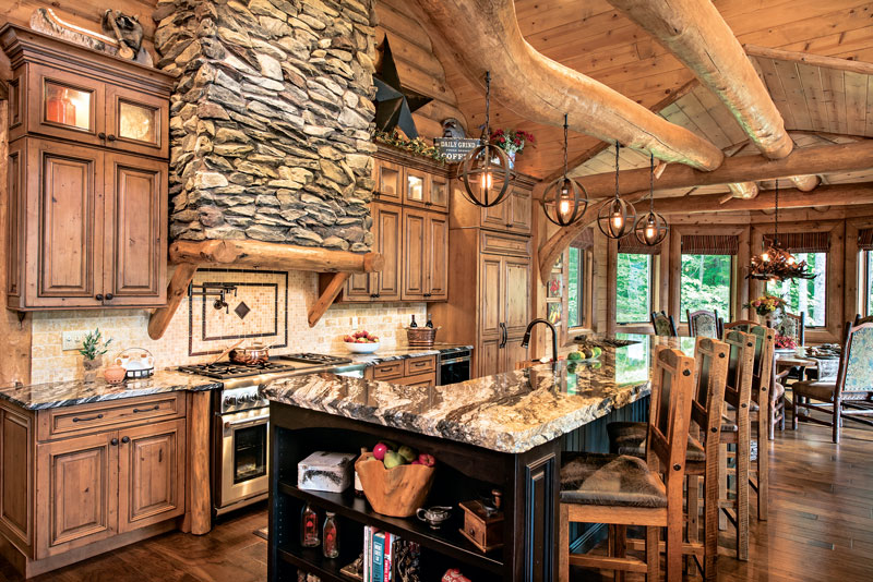 Kitchen-Range-Cabinetry-Interior-Dowell-(Golden-Eagle-Log-Homes)-9